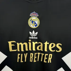 25-26 Real Madrid Black Celebrative Special Edition Shirt Football Uniforms AAAAJersey Supply Y 2
