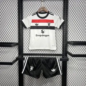 24-25 Manchester United Third Kid Kits Youth Apparels AAAAJersey Supplier Yupoo