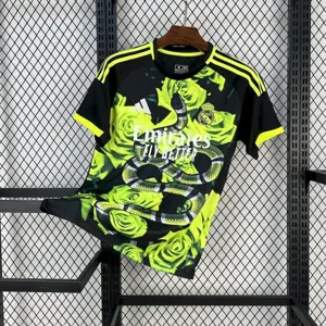 25-26 Real Madrid Green Snake Special Edition Shirt Football Uniform AAAAJersey Yupoo