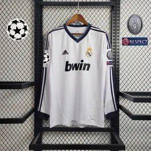 12-13 Real Madrid home long sleeve
