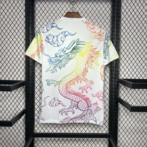 24-25 Real Madrid Rainbow Dragon White Training Kit Sport AAAAJersey Yupoo 1