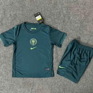 2025 Nigeria Away Kid Kits Youth Apparels AAAAJersey Yupoo