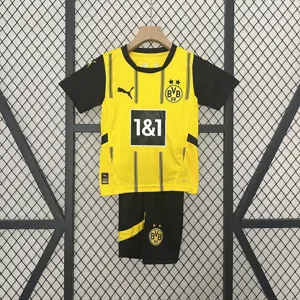 24-25 Dortmund BVB Home Kid Kits Youth Apparels AAAAJersey Supplier Yupoo
