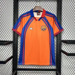 98-99 Barcelona Away Retro Kit Vintage Shirt Soccer AAAAJersey Yupoo