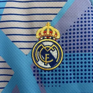 24-25 Real Madrid Goalkeeper Kid Kits Blue Youth Apparels AAAAJersey Supplier Yupoo 6