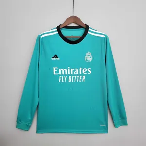 21-22 Real Madrid third away Long sleeve