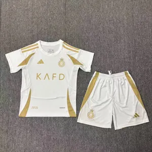 24-25 Al-Nassr Third Kids Kits Youth Apparels AAAAJersey Supplier Yupoo