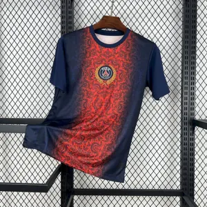 25-26 PSG European Champions Red&Navy Special Shirt Football Apparels AAAAJersey Supply Yupoo
