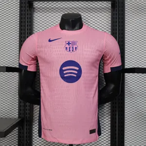 25-26 Barcelona Pink Kit Player Version Shirt AAAAJersey Supply Yupoo