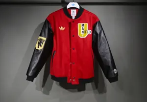 Manchester United Football Leisure Culture American Campus Style Warm Sports Loose Cotton Coat