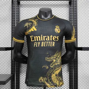 24-25 Real Madrid Golden Dragon Special Edition Kit Player Version Shirt Soccer AAAAJersey Yupo