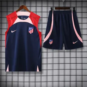 23-24 Atletico Madrid Training Vest Kit S-XXL Soccer Jerseys