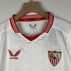 23-24 kids Sevilla home size 16-28 football t-shirt 8