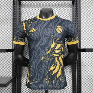 24-25 Real Madrid Black&Golden Special Edition Player Version Shirt Soccer AAAAJersey Yupoo