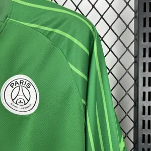 25-26 PSG Green Goalkeeper Long Sleeve Kit Football T-Shirt AAAAJersey Yupoo 2