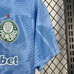25-26 Palmeiras Blue Goalkeeper Kit Soccer T-Shirt AAAAJersey Yupoo 4