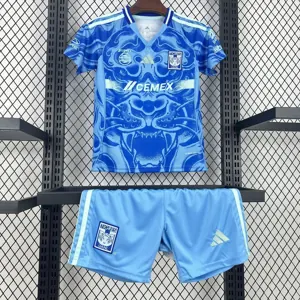 25-26 Tigres UANL Away Kid Kits Youth Apparels AAAAJersey Wholesale Yupoo 2