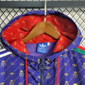 23-24 Real Madrid Windbreaker GUCCI joint 1