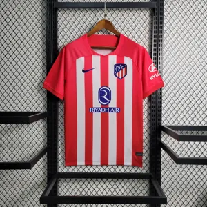 23-24 Atletico Madrid Home S-4XL Cheap Football Kit