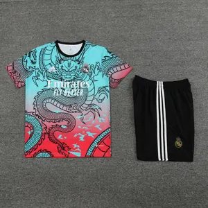 24-25 Real Madrid Dragon Training Kits(Top+Shorts) Football Replicas Yupoo 1