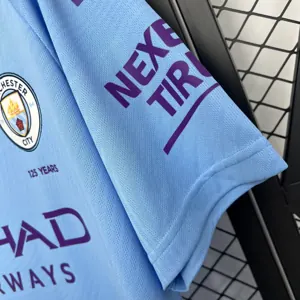 19-20 Manchester City Home Retro Kit Vintage Shirt AAAAJersey Supply Yupoo 4