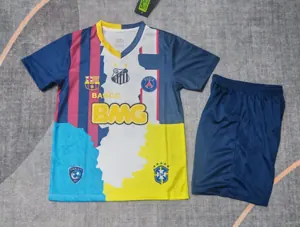 25-26 Neymar Jr Career Exclusive Edition Kid Kits Youth Apparels AAAAJersey Supply Yupoo