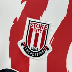 25-26 Stoke City Home Shirt Football Uniforms AAAAJersey Supply Yupoo 3
