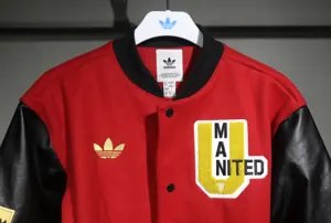 Manchester United Football Leisure Culture American Campus Style Warm Sports Loose Cotton Coat 2
