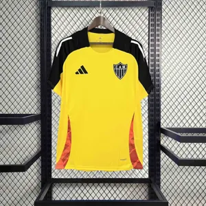 24-25 Atletico Mineiro Yellow Training Kit Soccer T-Shirts AAAAJersey Supplier Yupoo