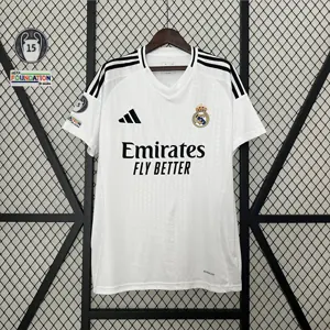 24-25 Real Madrid Home Kit With All Kind of Badges Soccer AAAAJerseys Yupoo 9