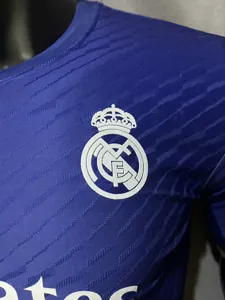 23-24 Real Madrid Y3 Blue Kit Player Version Shirt Jersey Supplier Yupoo 1