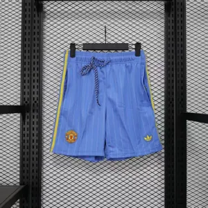 25-26 Manchester United Retro Style Football Shorts AAAAJersey Supply Yupoo
