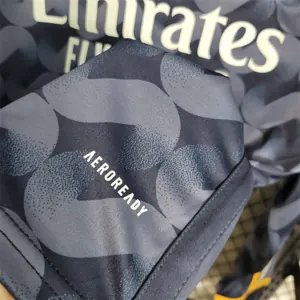 23-24 Real Madrid away long sleeved size S-3XL Soccer Jersey 1