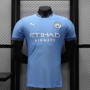 24-25 Manchester City Home Kit Player Version Shirt Football AAAAJersey Supplier
