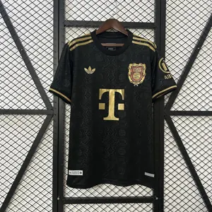24-25 Bayern Munich 125th Anniversary Black Kit Soccer T-Shirt AAAAJersey Dropship Yupoo