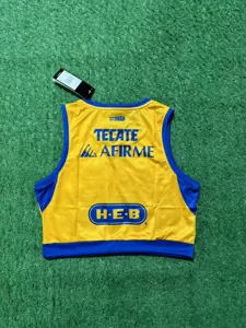 25-26 Tigres UANL Home Women's Summer Player Version Kit Lady Vest Apparels AAAAJersey Supply Y 2