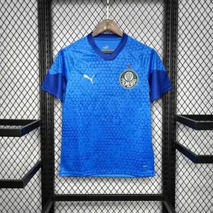 24-25 Palmeiras Goalkeeper Blue Kit Football Uniform AAAAJerseys Dropshipping Yupoo