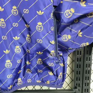 23-24 Real Madrid Windbreaker GUCCI joint 6