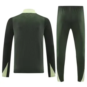 25-26 Chelsea Army Green Training Kits Long Football Tracksuits 2