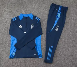 24-25 Nottingham Forest Long Sleeve Training Suit Football Shirts 1