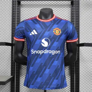 25-26 Manchester United Blue Special Edition Kit Player Version Shirt AAAAJersey Supplier Yupoo