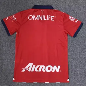 23-24 Chivas Guadalajara Home Kit Red&White Cheap Jersey Yupoo 2