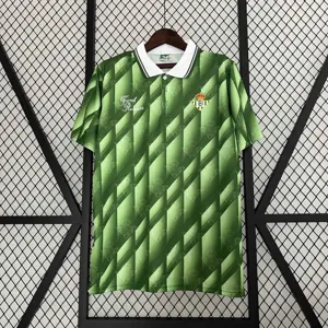 1993 Retro Betis Home S-XXL Cheap Soccer Jerseys