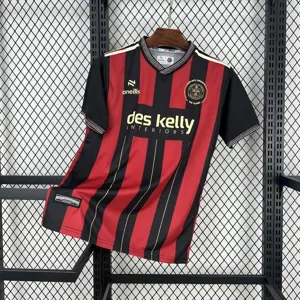 25-26 Bohemians FC Home Shirt Football Apparels Sino AAAAJersey Supply Yupoo