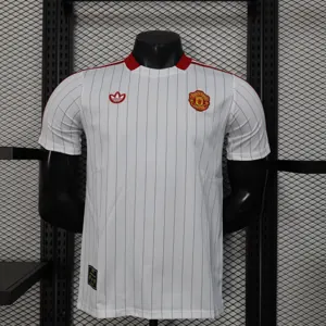 25-26 Manchester united Retro Style Football Shirt Apparels AAAAJersey Supply Yupoo-1