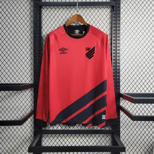 23-24 Long Sleeve Athletico Paranaense Home S-4XL