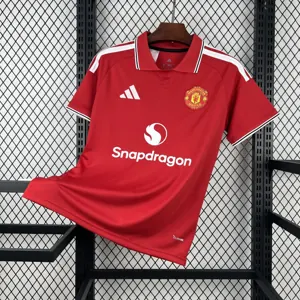 26-27 Manchester United Mens Home Kit Red Football T-Shirt AAAAJersey Dropship Yupoo 8