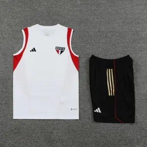 23-24 Sao Paulo Training Vest Kit S-XXL Soccer Jerseys 1