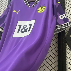 24-25 Dortmund Anniversary Culture Special Edition Purple Soccer T-Shirt AAAAJersey Dropship Yu 6