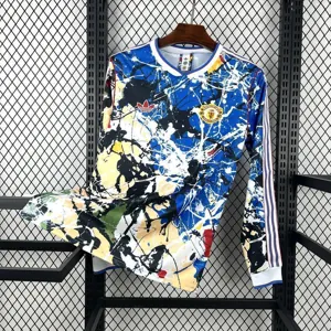 26-27 Manchester United Special Edition Long Sleeves Kit Soccer T-Shirt AAAAJersey Supply Yupoo